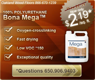 Bona Mega WAterborne floor coatings